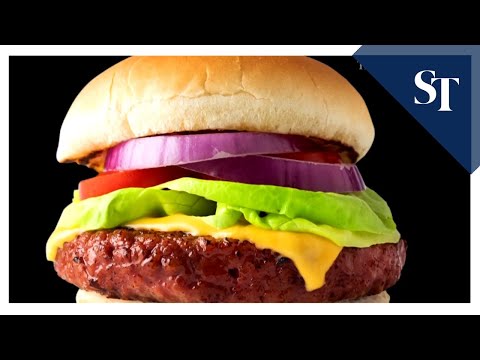 New plant-based hamburger patties by food behemoth...