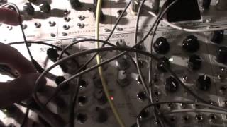 Video thumbnail for Fun with Malekko Wiard Oscillator + Borg Filter by batchas