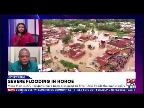 More than 4,000 Hohoe residents displaced as River Dayi floods the municipality | News Desk