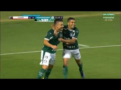 GOL DE WILLIAM BIGODE - ITUANO 0x4 PALMEIRAS - PAULISTÃO 2020