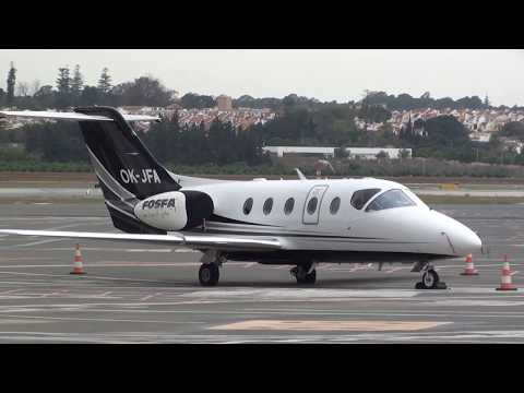 Private Nextant 400XT OK-JFA At Malaga LEMG