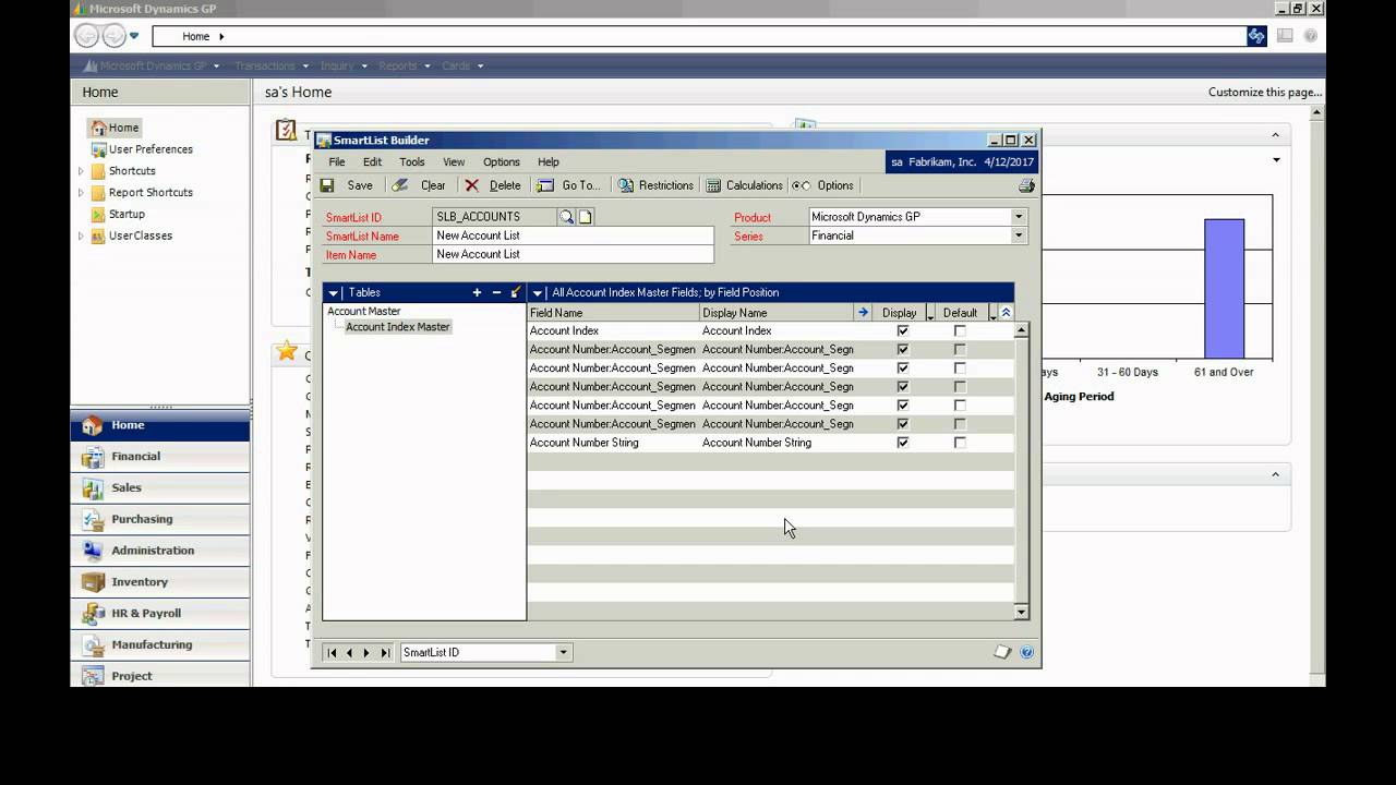 SmartList Builder with Two Tables in Dynamics GP