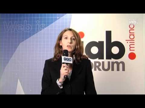 IAB Forum Milano 2010 - Intervista a  Claudia Cisaro