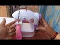 how to use mini sewing machine for beginners | mini silai machine chalane ka tarika |