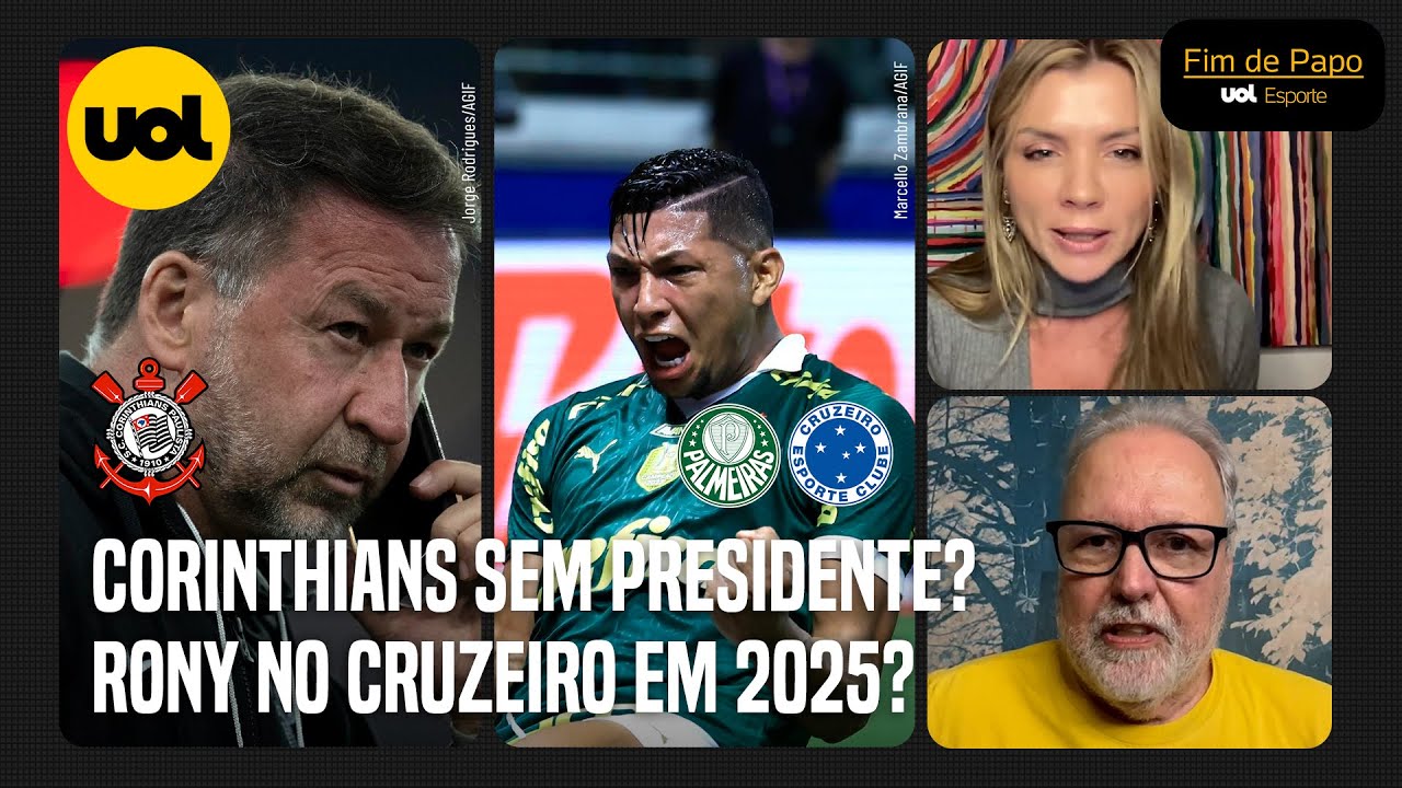 🔴CORINTHIANS SEM PRESIDENTE NA RETA FINAL DO ANO? RONY TROCARÁ PALMEIRAS PELO CRUZEIRO?