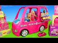 Barbie Camper and Dollhouse for Kids