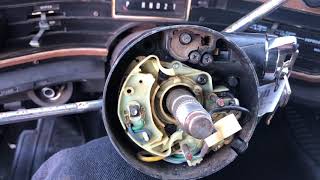 How to remove Ignition Lock Cylinder from COLUMN - 70s Ford/1970 Ford Galaxie 500/Ford LTD/Custom