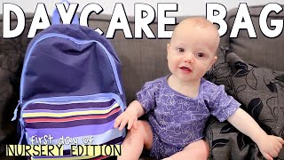 What to pack a bag for my babys first day at daycare