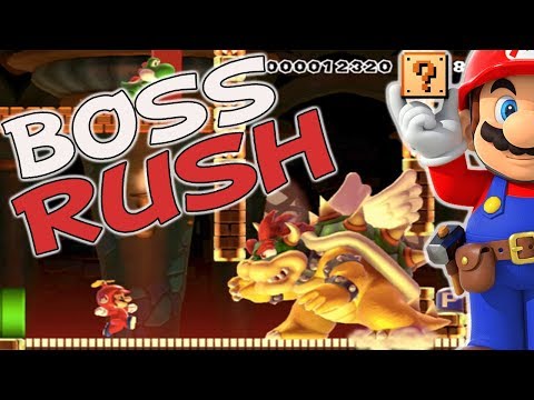 Super Mario Maker | Boss Rush (Anxiety Edition)