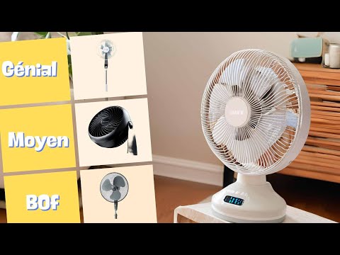 Meilleurs ventilateurs 2024 : mon top 3 testé