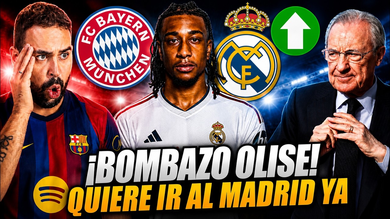 💣BOMBAZO: OLISE QUIERE JUGAR en el REAL MADRID ¡ESTE VERANO! TODOS los DETALLES