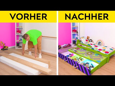 CREA la tua camera da letto dei sogni con mobili fai-da-te!