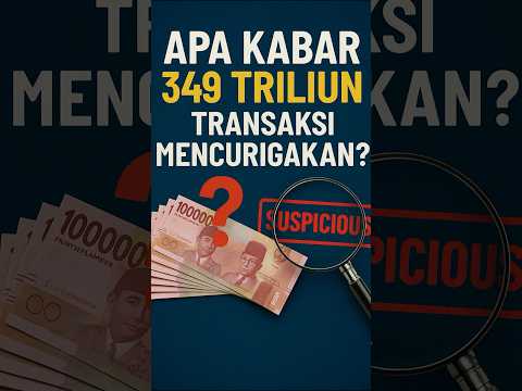 WHAT'S THE NEWS ABOUT 349 TRILLION RUPIAH OF SUSPICIOUS TRANSACTIONS? #latestnews #fundspublic