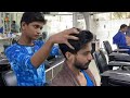 ASMR Indian Barber Head And Upper Body Massage By Young Indian Barber