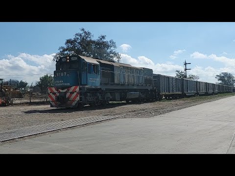 TREN N°9030 GT22CU #9707 DESDE PUESTO VIEJO-JUJUY [TRENES ARG.CARGAS]