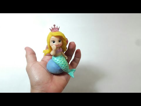 How to Make a Mermaid Out of Polymer Clay -- For Cake Topper