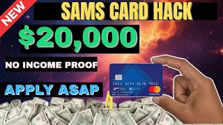This $20,000 Sams Club Credit Card Hack Approves Anyone with Bad Credit! #samsclub #creditcards