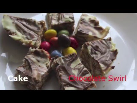 No Bake Chocolate Swirl Cake