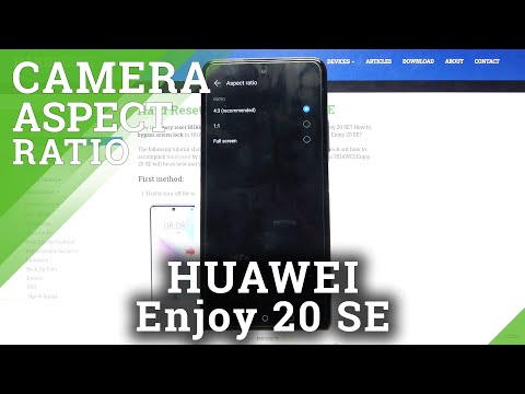 How to Change Aspect Ratio in HUAWEI Enjoy 20 SE – Manage Photo Aspect Ratio
