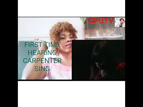 FIRST TIME REACTING TO CARPENTER-SUPERSTAR(Official video)