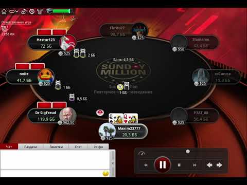 $109 SUNDAY MILLION, $1M Gtd   Progressive KO   2 Day Event