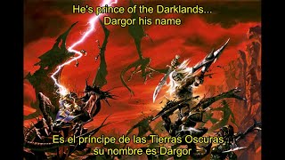Rhapsody - Dargor, Shadowlord Of The Black Mountain (Lyrics &amp; Sub. Español)