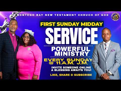 FIRST SUNDAY MIDDAY WORSHIP SERVICE EXPERIENCE | MARCH 1, 2026