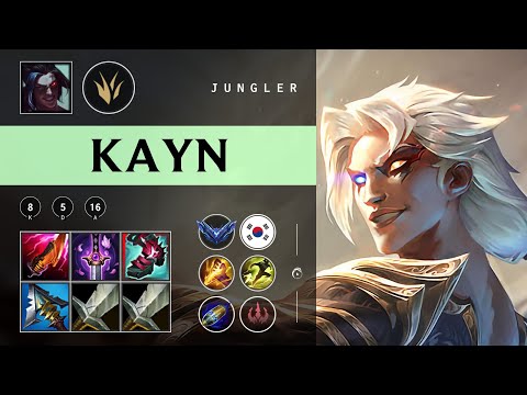 Kayn Jungle vs Kindred - KR Diamond Patch 25.24