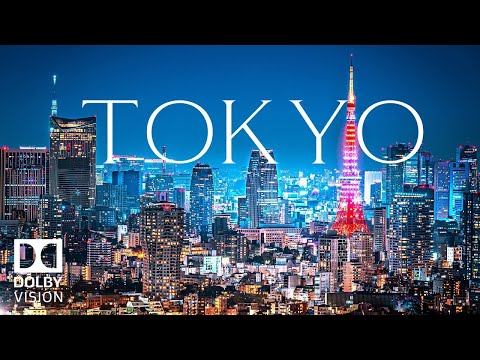 Tokyo, Japan 8K Ultra HD HDR   The Neon City 60 FPS || 8K HDR WORLD ||