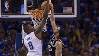 Russell Westbrook - Cory Joseph - Oklahoma City Thunder - San Antonio Spurs