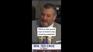 Ted Cruz Says Stop Attacking Pedophiles
