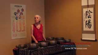 Tibetan Singing Bowls Performed at Harmony Community Wellness Center