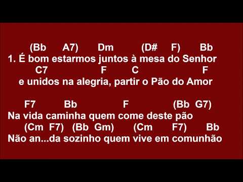 É Bom Estarmos Juntos - MÚSICA PARA MISSA