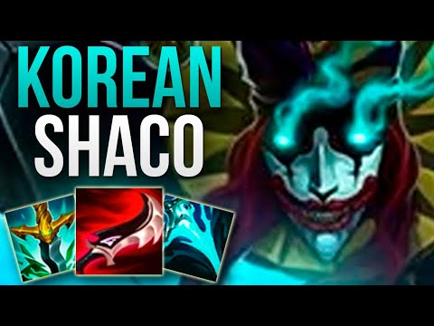 INCREDIBLE KOREAN CHALLENGER SHACO SOLO CARRY | CHALLENGER SHACO JUNGLE GAMEPLAY | Patch 11.10 S11