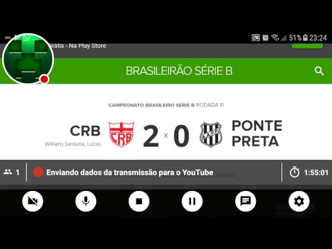 Brasileirão Série B! ⚫NARRAÇÃO VIVO  CRB X PONTE PRETA ⚽️⚽️⚽️☝️