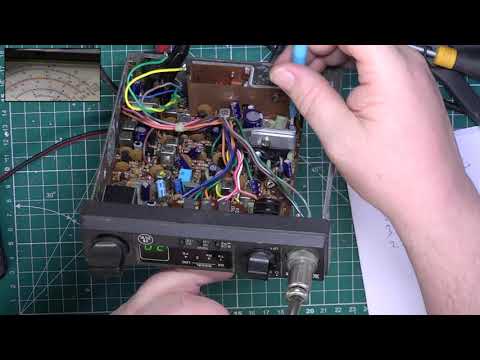 Cybernet Beta 2000 CB27/81 UK FM CB radio - Service alignment