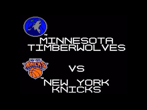 CPU Game: Timberwolves vs. Knicks (1/17/25) - Tecmo Super NBA Basketball (SNES)
