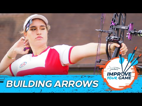 How to Build Compound Arrows At Home with Ella Gibson (Improve Your Game)