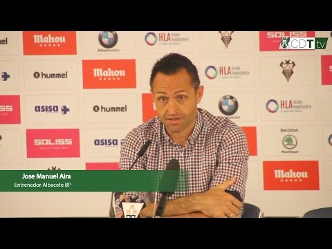 Resumen de la rueda de prensa de Jose Manuel Aira - Jornada 35 (Temp. 16/17)