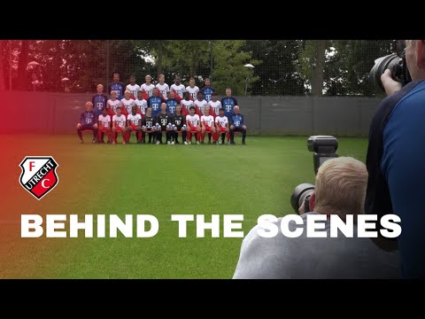 BEHIND THE SCENES | Fotodag van de FC Utrecht Academie 📸