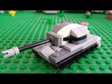 Лего мини танк ИС 7 ||| инструкция