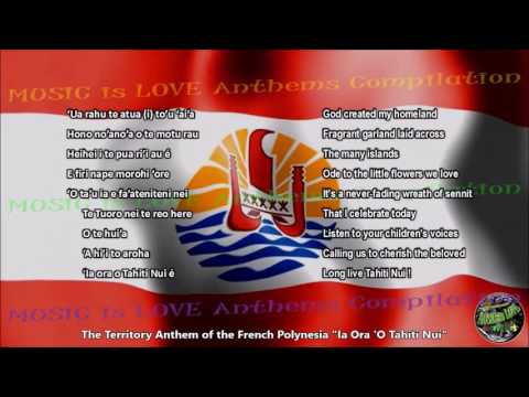 French Polynesia Territory Anthem with vocal and lyrics Tahitian w/English Translation