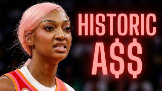 Angel Reese Drops a Historically Hilarious Stat Line