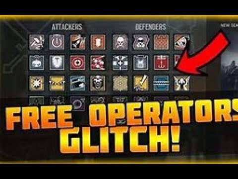 Rainbow Six Siege *EASY* How To Get DLC operators for free RIGHT NOW