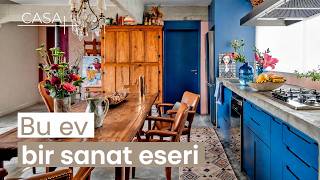 Sanat, Renk ve Anılarla Dolu Bir Ev-Atölye | Casa+