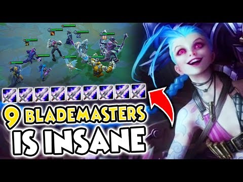 I GOT 9 BLADEMASTERS AND THEY'RE INSANE! - NEW CHAMPIONS?! - TFT - Teamfight Tactics