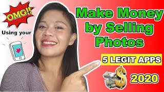 MAKE MONEY SELLING PHOTOS  - 5 LEGIT WEBSITES & APPS