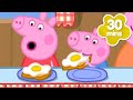 First American Breakfast Peppa Pig Full Episodes 1 Hour Of Kids Cartoons