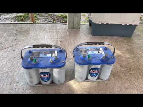 Optima batteries end of life review