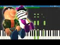 Traveling Time Piano Tutorial Piggy Book 2 End Credits Song